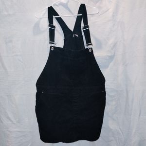 H&M overall black dress